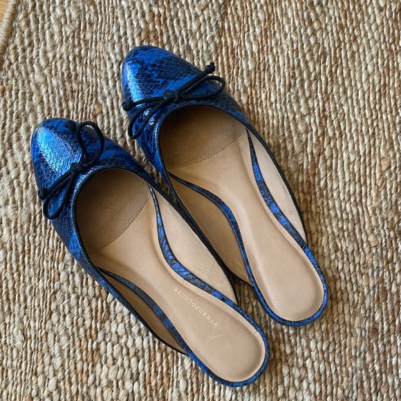 Size 6, Women’s Anthropologie mules/ballet style, barely worn, great condition - Picture 1 of 6